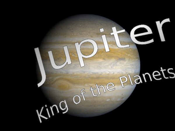 Jupiter: King of the Planets PowerPoint